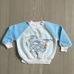 Vintage Care Bears baby sweater